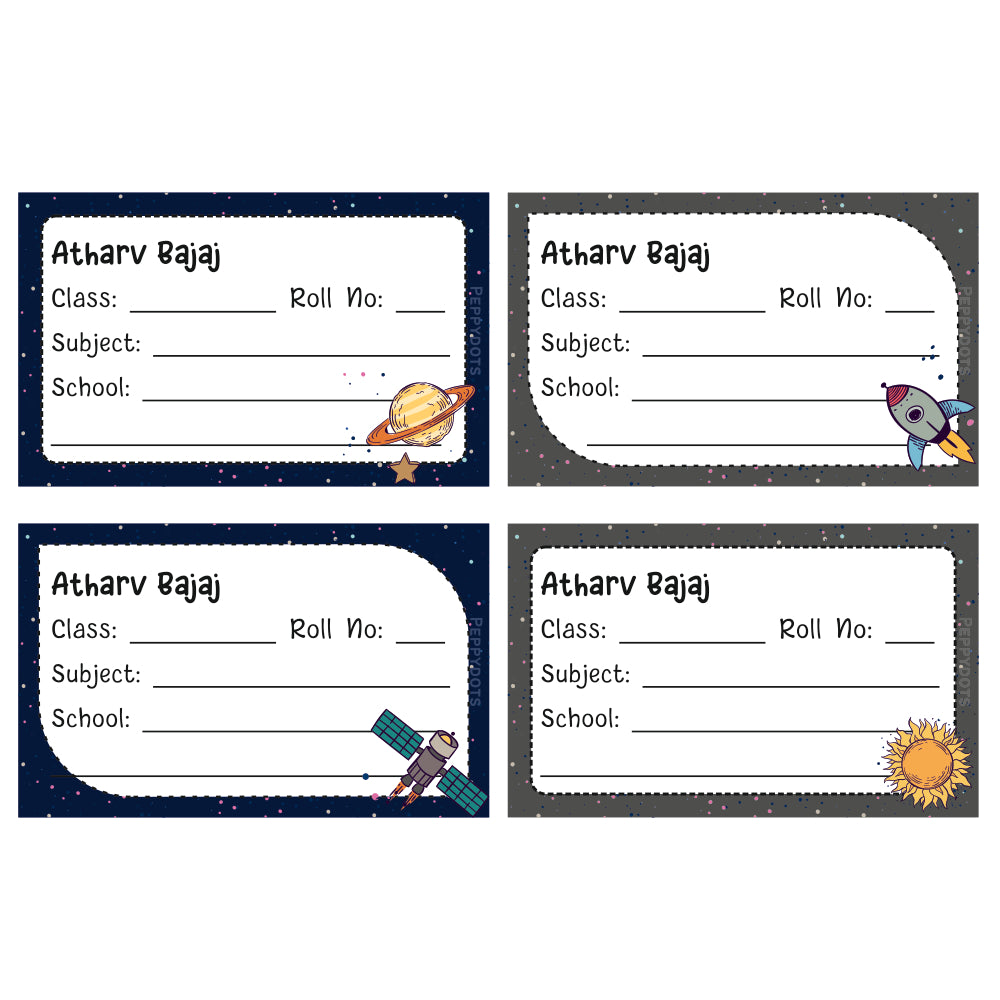 PD School Book Labels