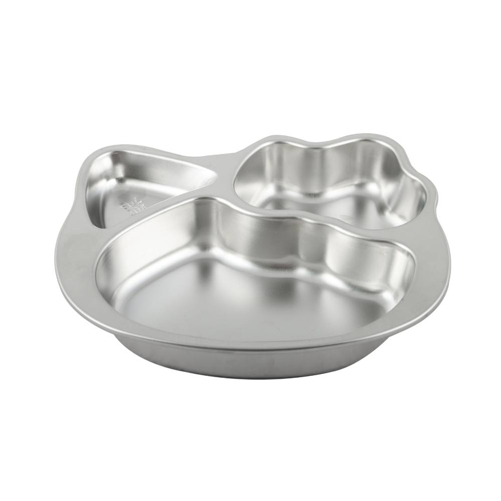 Stainless Steel Kitty Lunch Plate