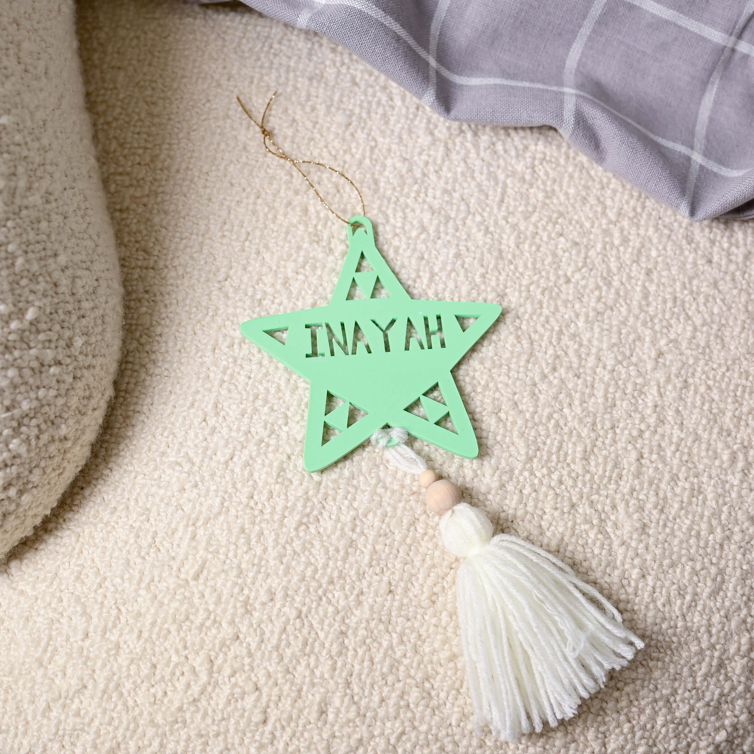 Name Ornament - Tassel