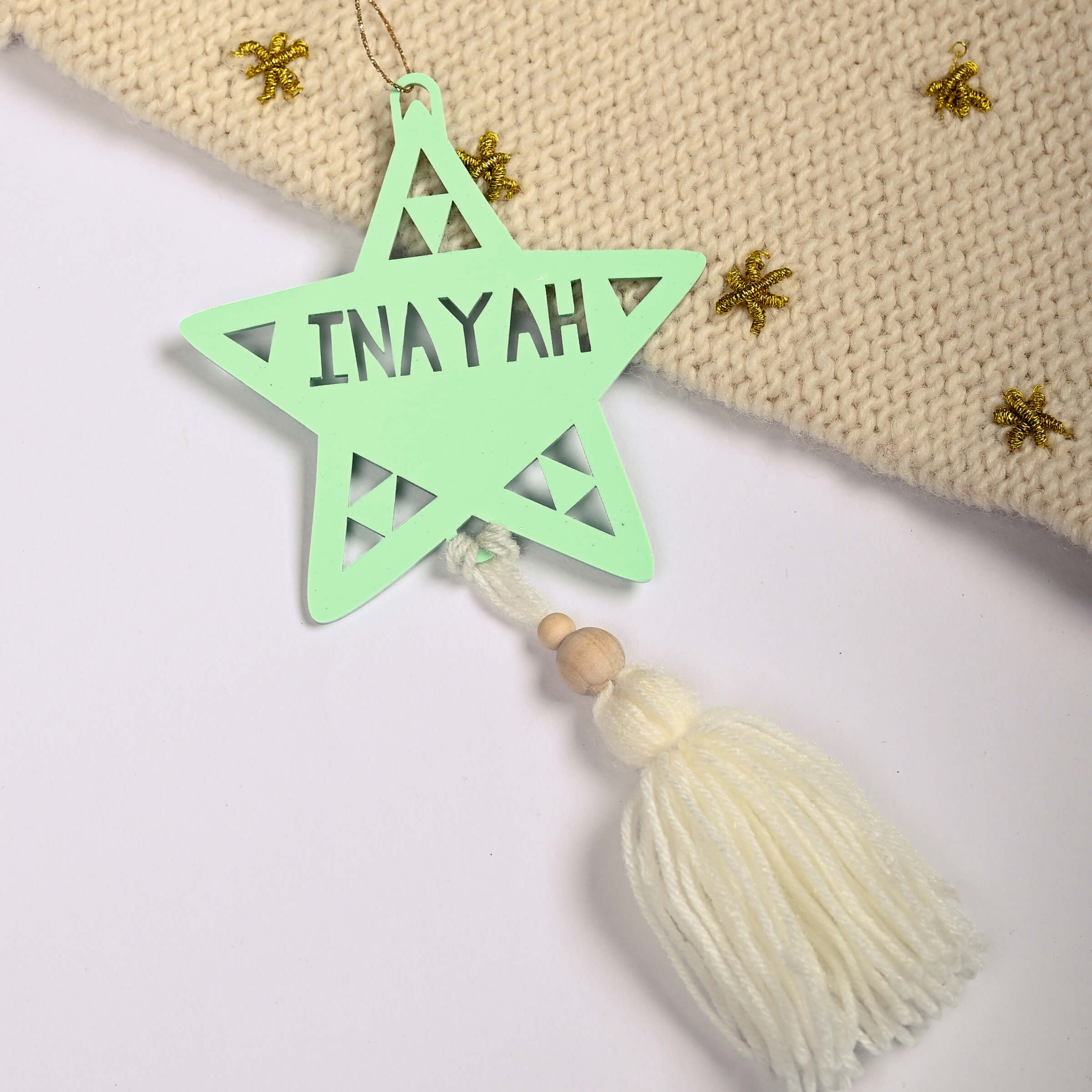 Name Ornament - Tassel
