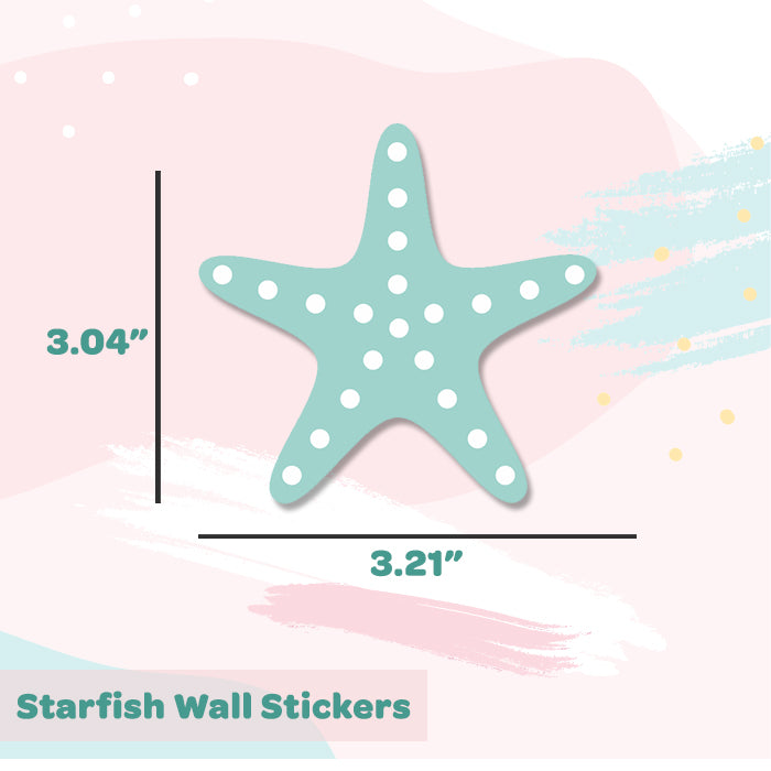 Starfish Mini Wall Art Stickers