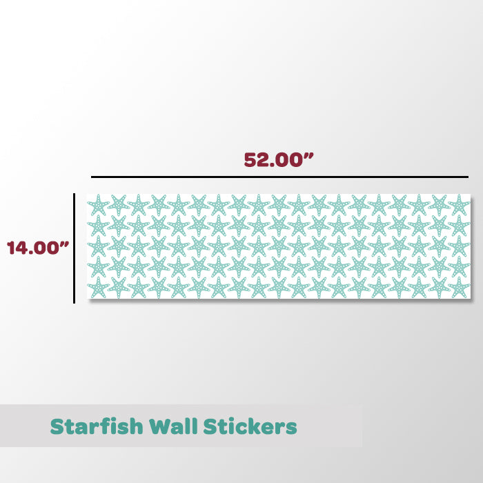 Starfish Mini Wall Art Stickers