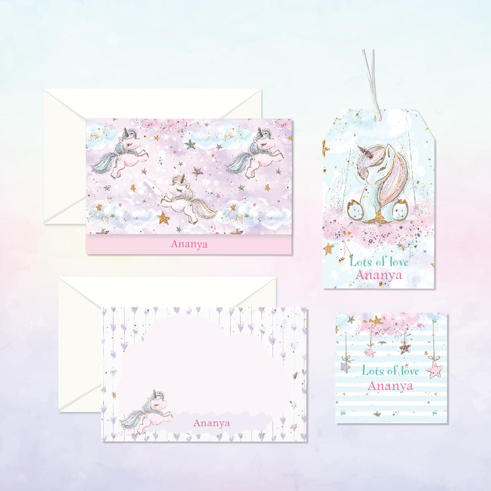 Personalized Stationery Gift Set - Set of 24 or 48