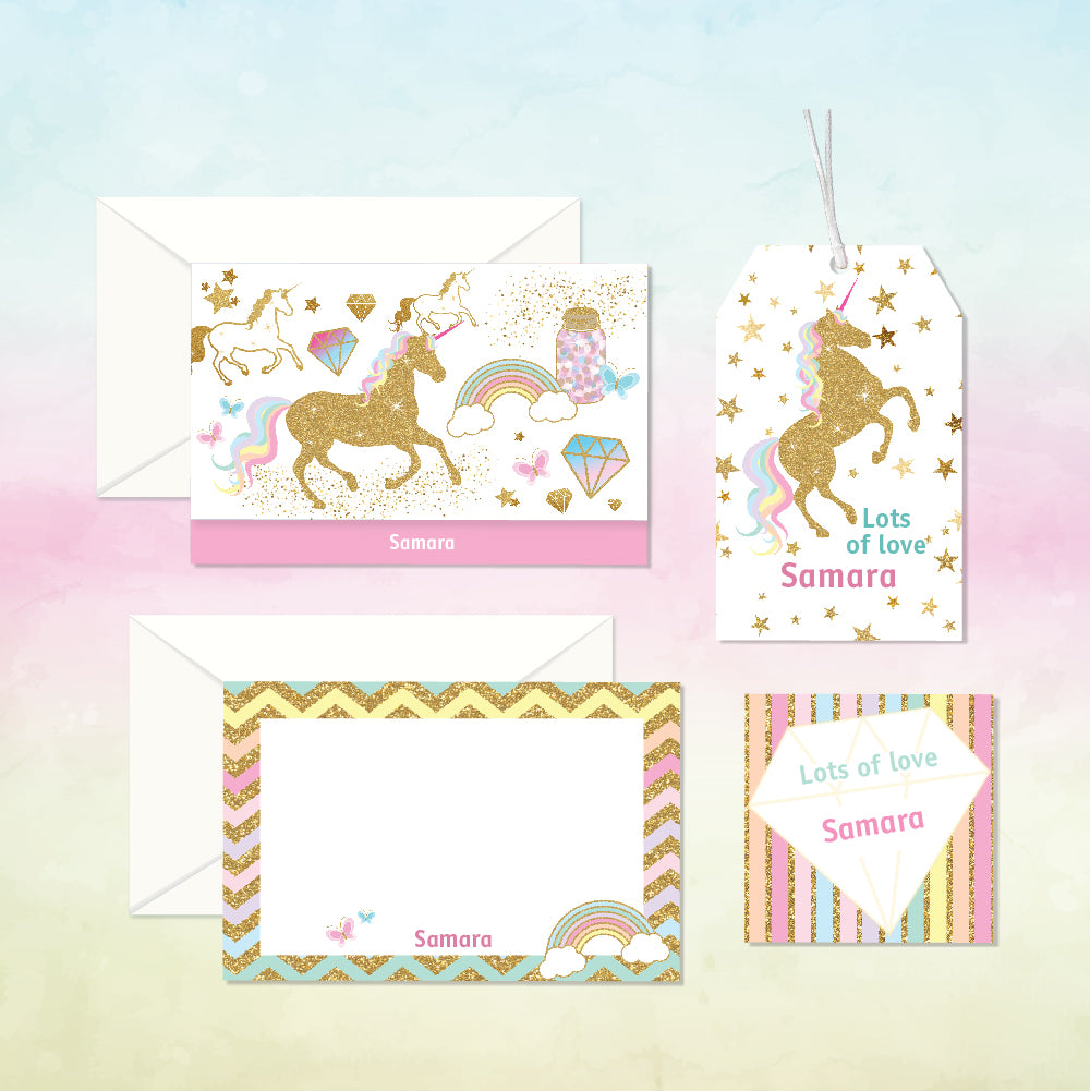 Personalized Stationery Gift Set - Set of 24 or 48