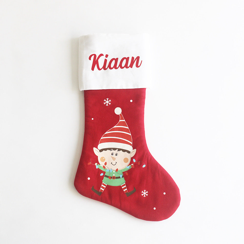 Christmas Stocking - Elf