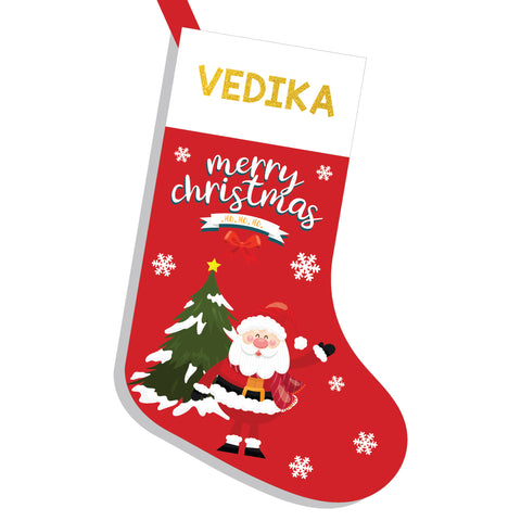 Personalised Stocking - Santa