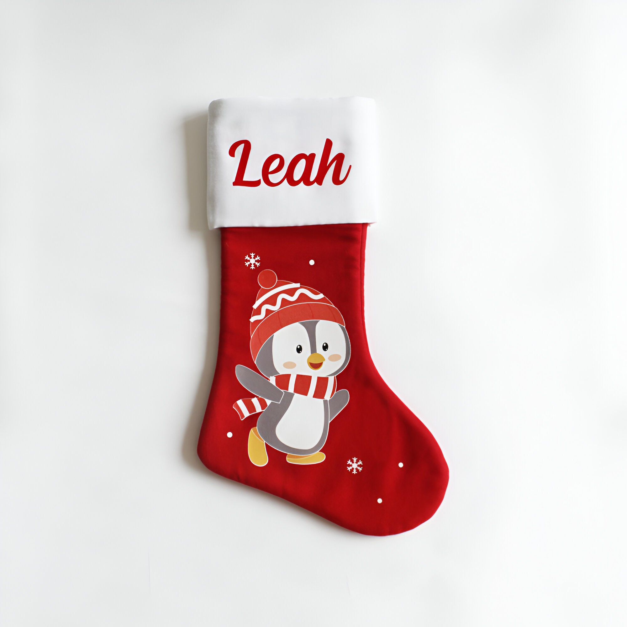 Cute Christmas Stocking - Penguin