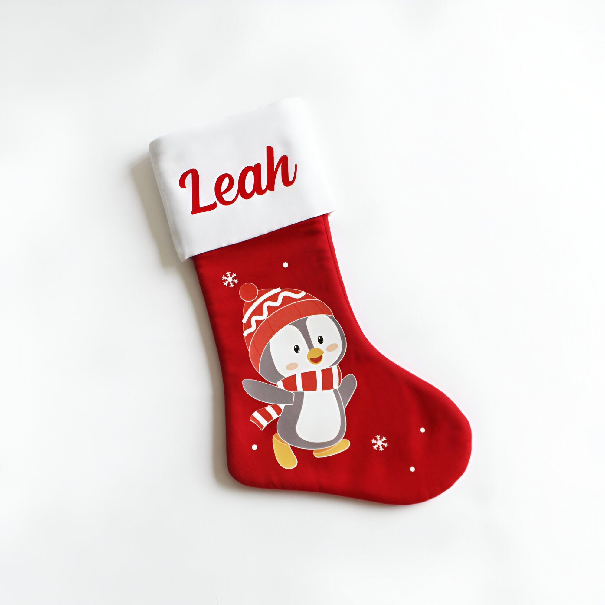 Cute Christmas Stocking - Penguin