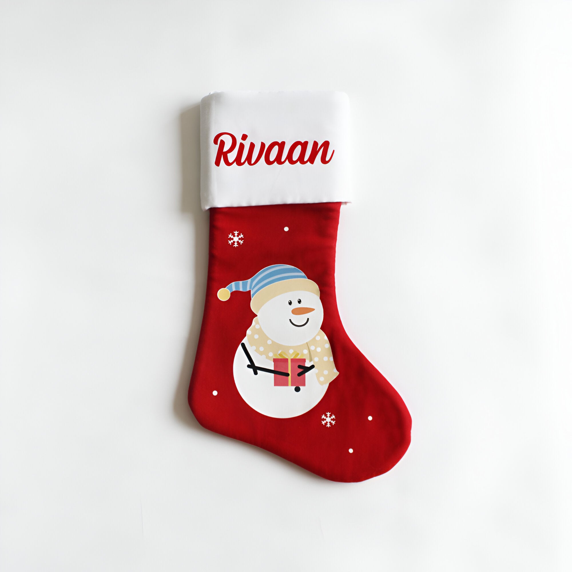 Cute Christmas Stocking - Snowman