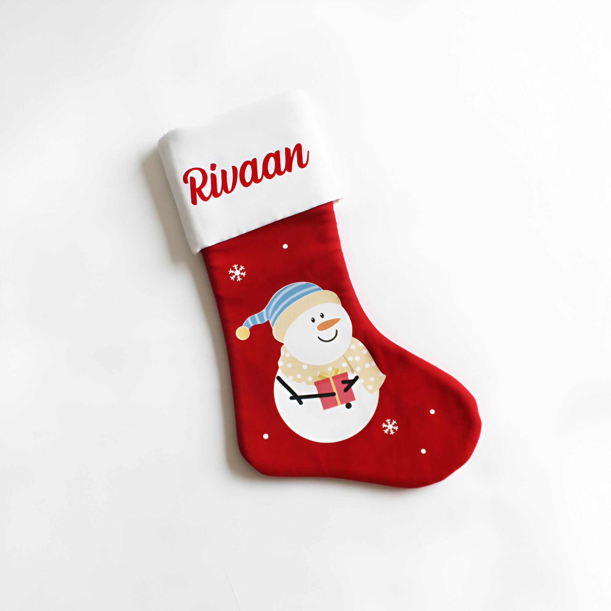 Cute Christmas Stocking - Snowman