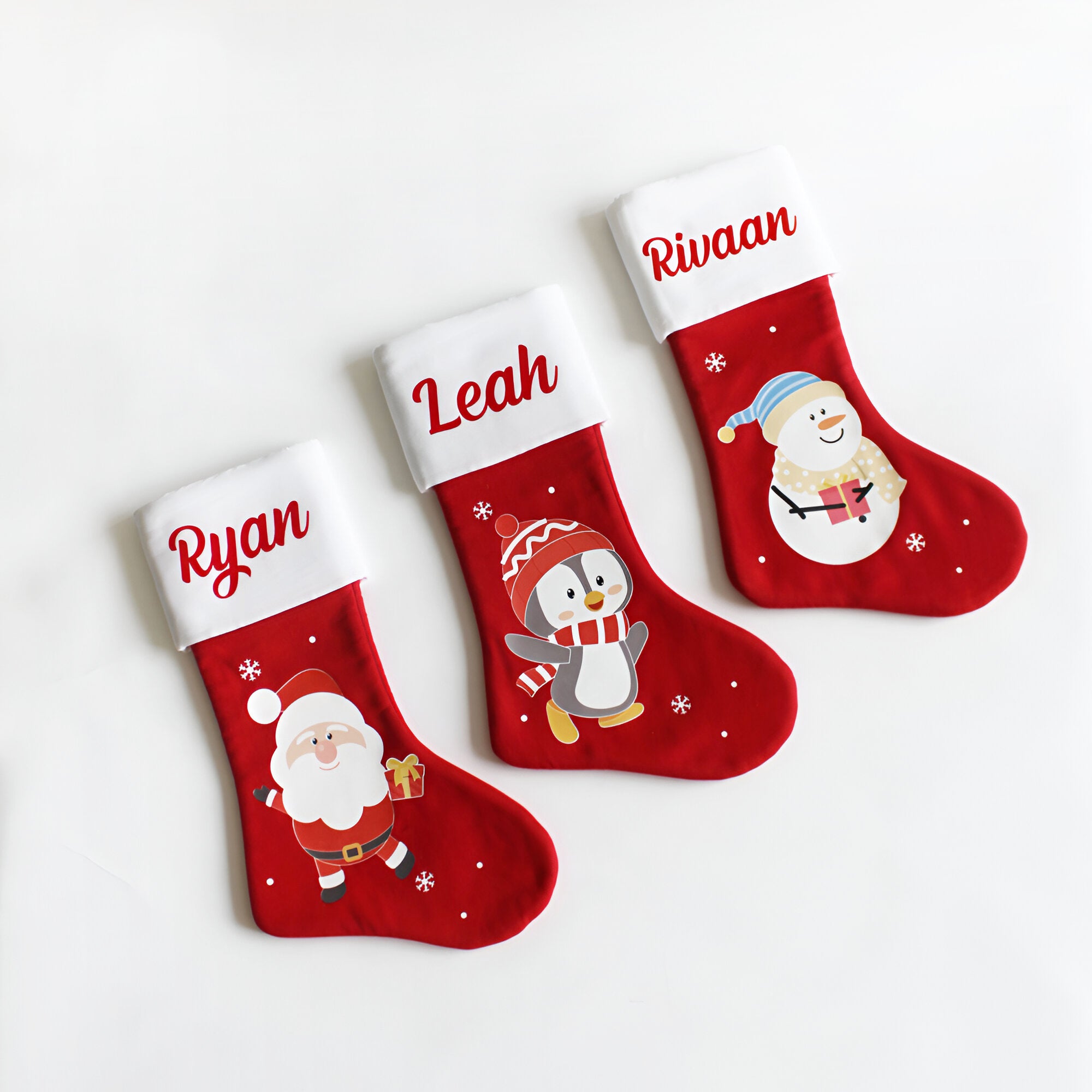 Cute Christmas Stocking - Snowman