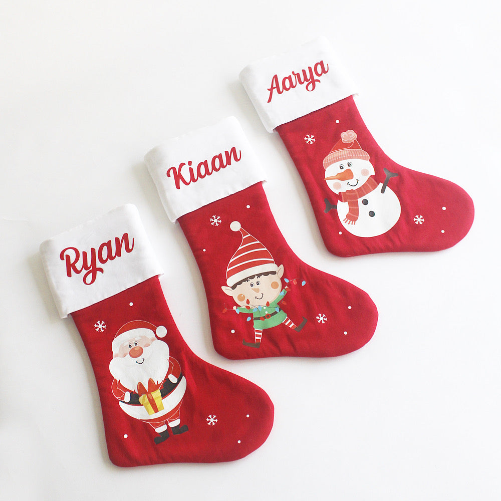 Christmas Stocking - Snowman