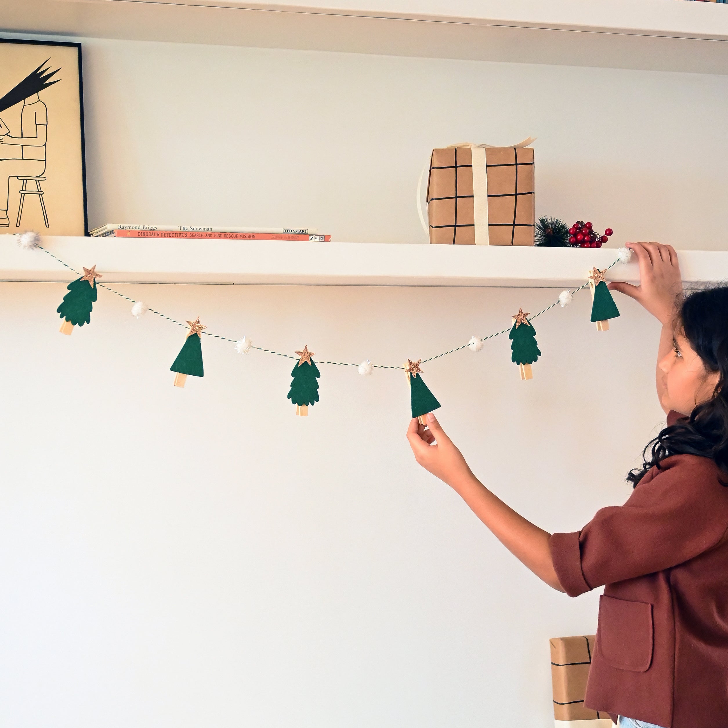 Crafty Project - String an Xmas Bunting