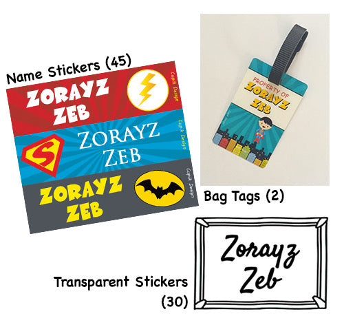 Personalised Mini Back To School Hamper