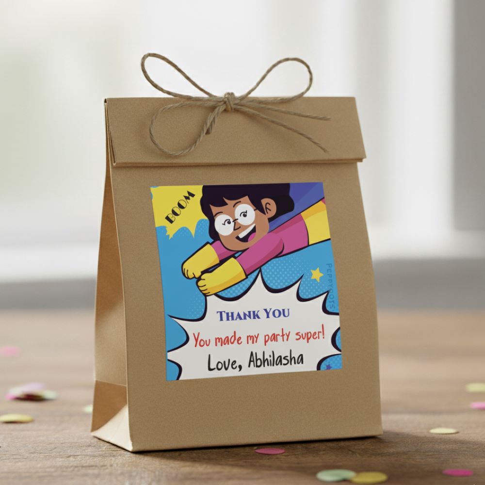 Personalised Thank You Labels