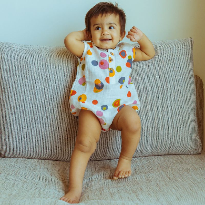 Organic Muslin Romper (Set of 3)