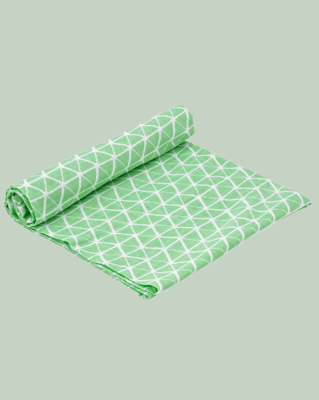 Theoni 100% organic cotton muslin swaddles(Set of 2) - Cappadocia Dreams Green