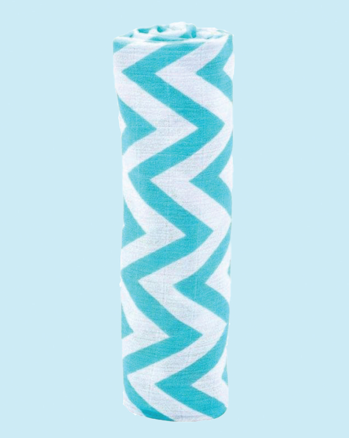 Theoni 100% organic cotton muslin swaddles - Chevron Love