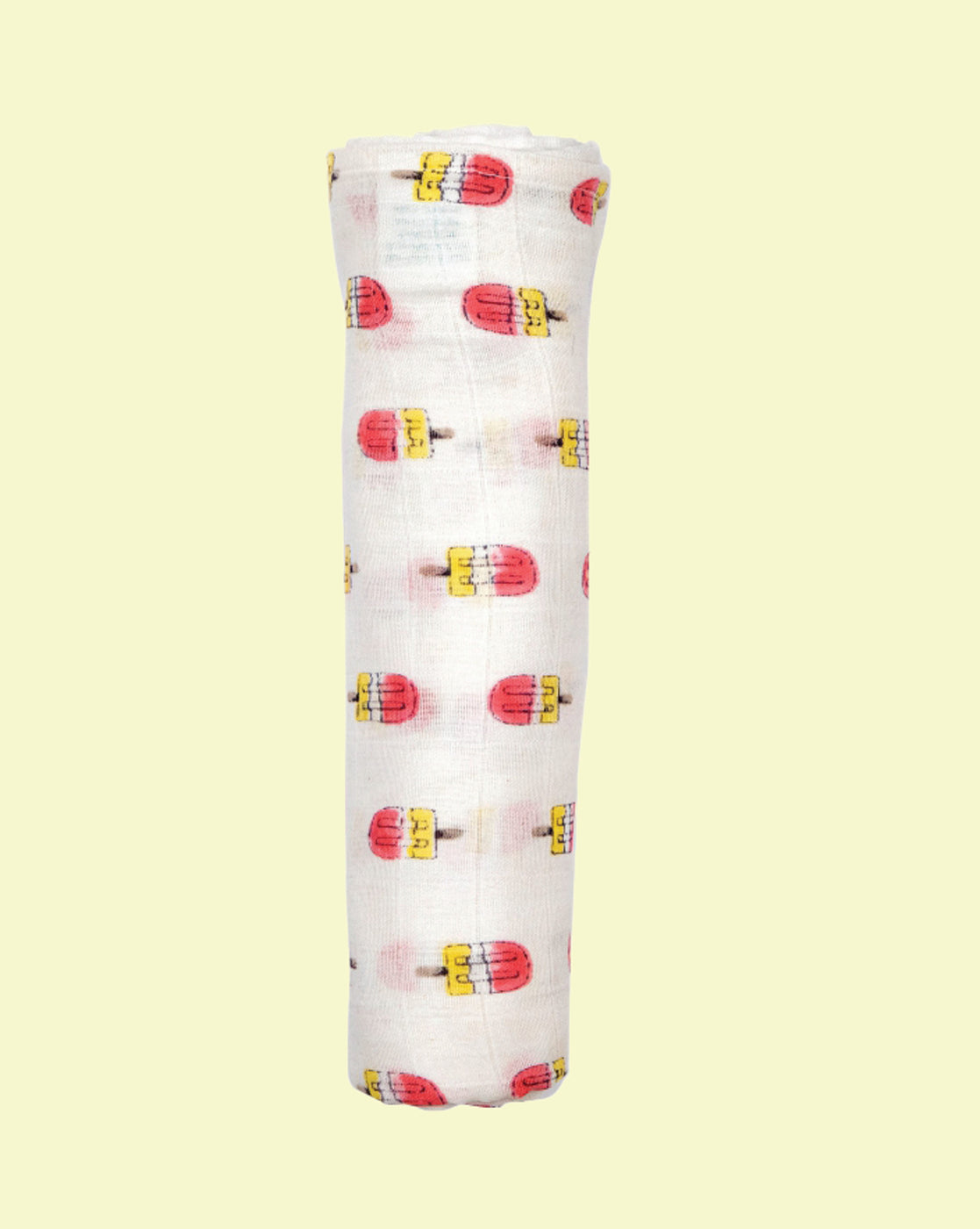 Theoni 100% organic cotton muslin swaddle-Popsicle Fun Pink