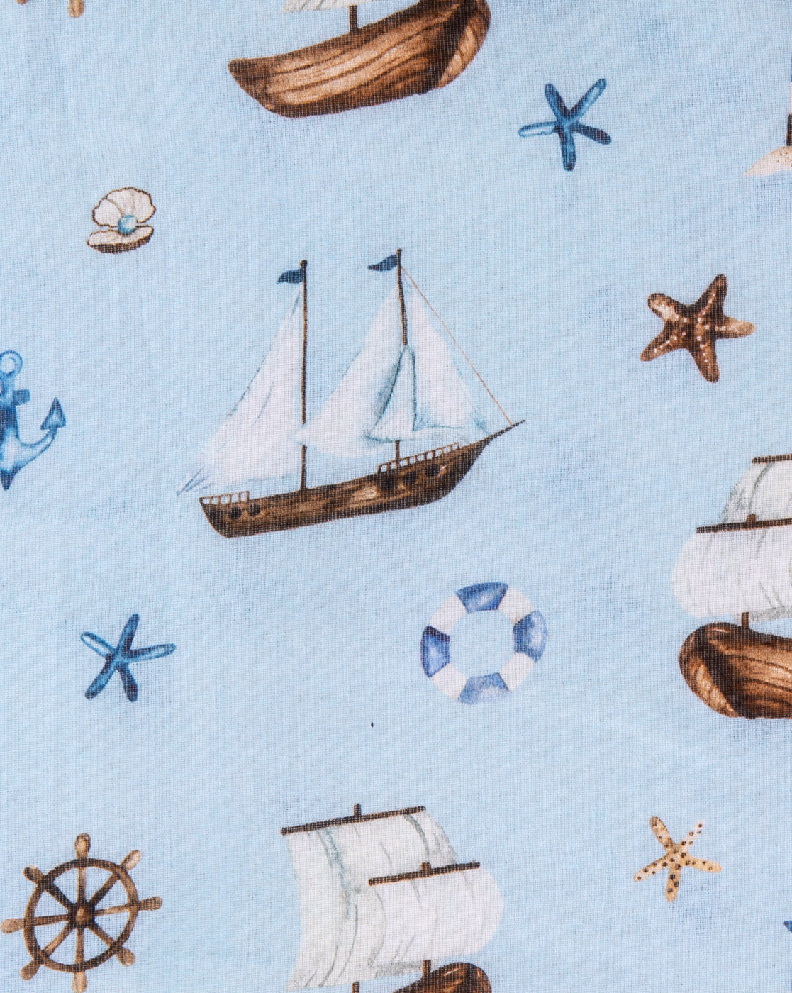 Theoni big kids organic cotton mal Dohars - Sea Adventure