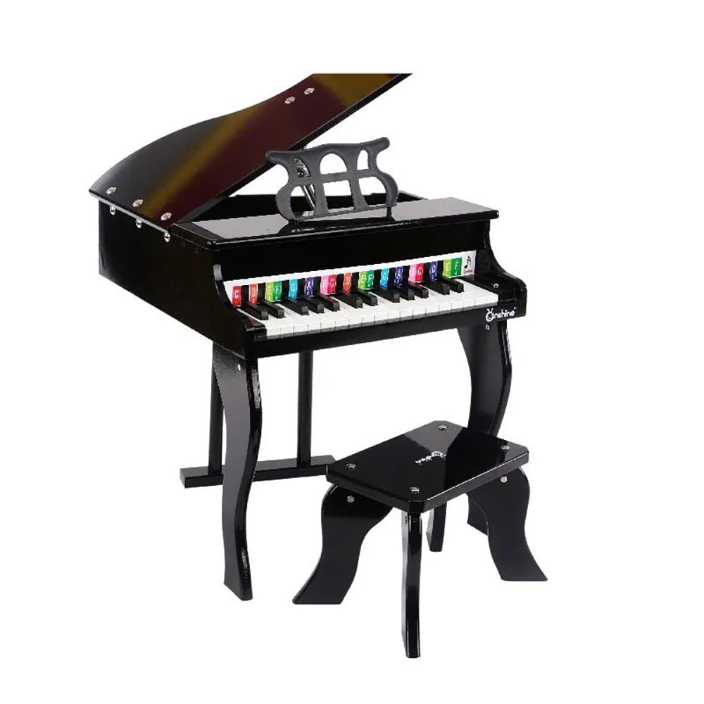 Wooden Piano - Black/ White