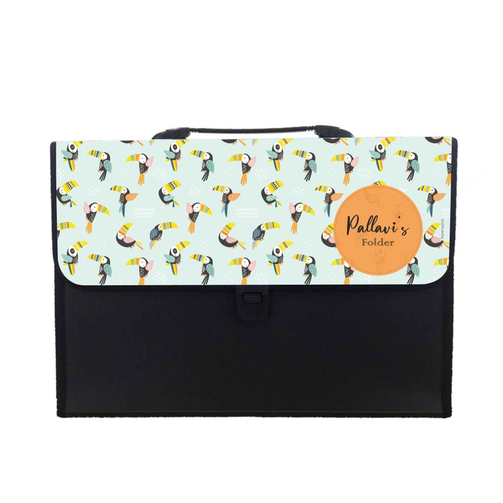 Personalised Folder - Toucan