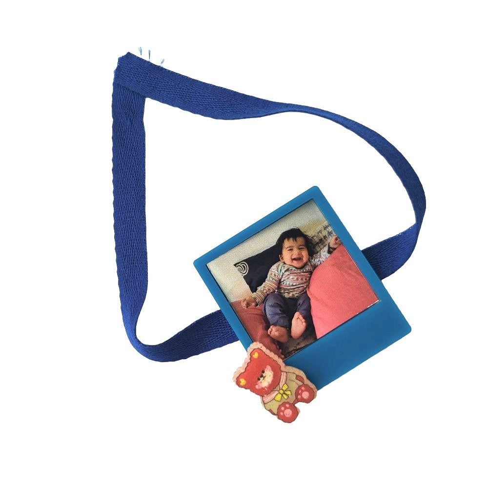 Personalised Photo Frame Fridge Magnet Rakhi