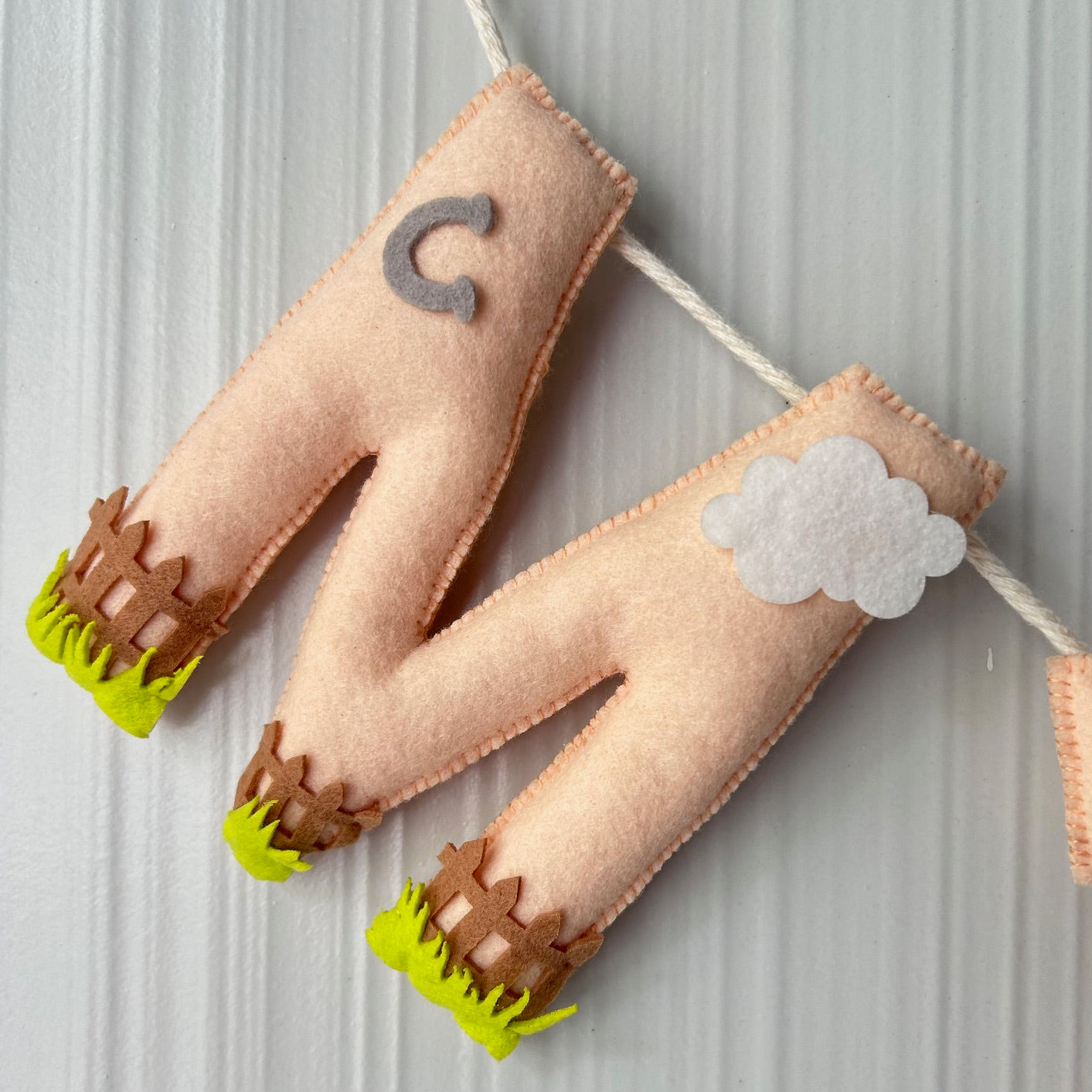 The Wild West Name Bunting/Garland - Cow Girl