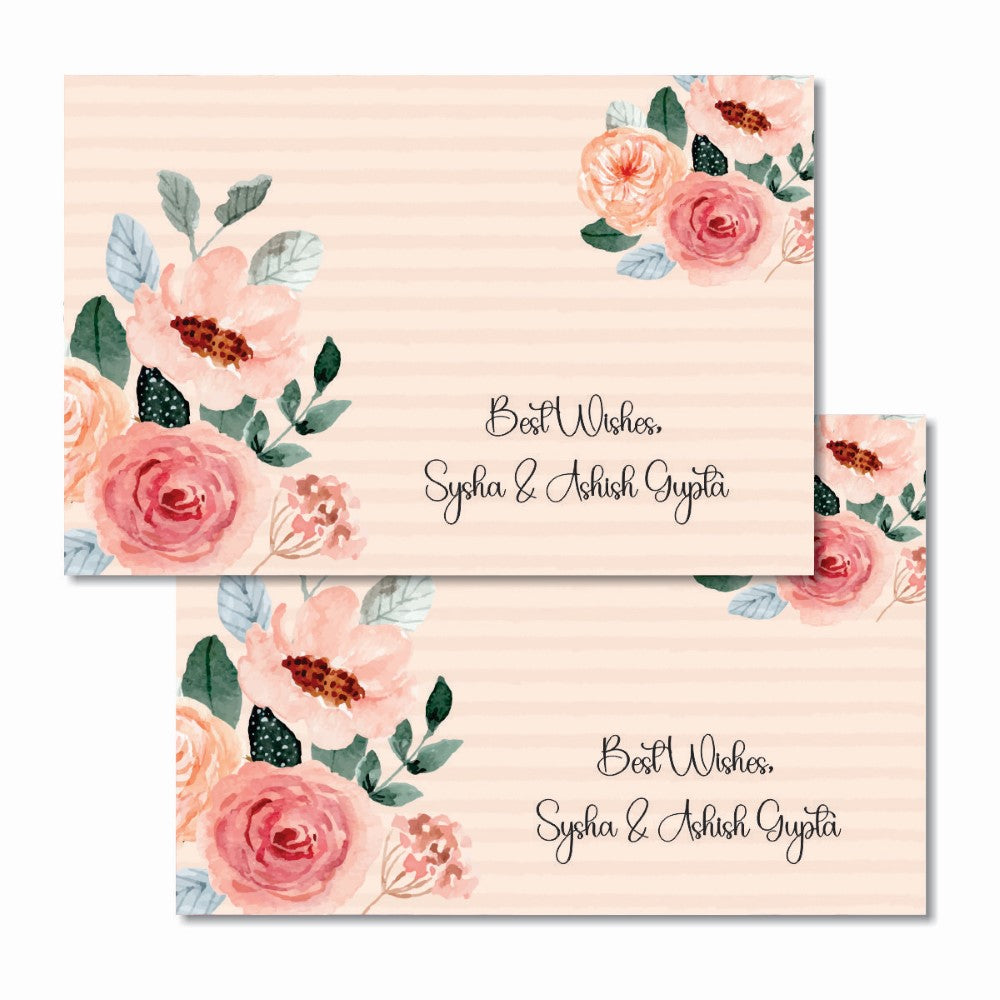 Gift Tags Rectangle - Timeless Blooms - image 1