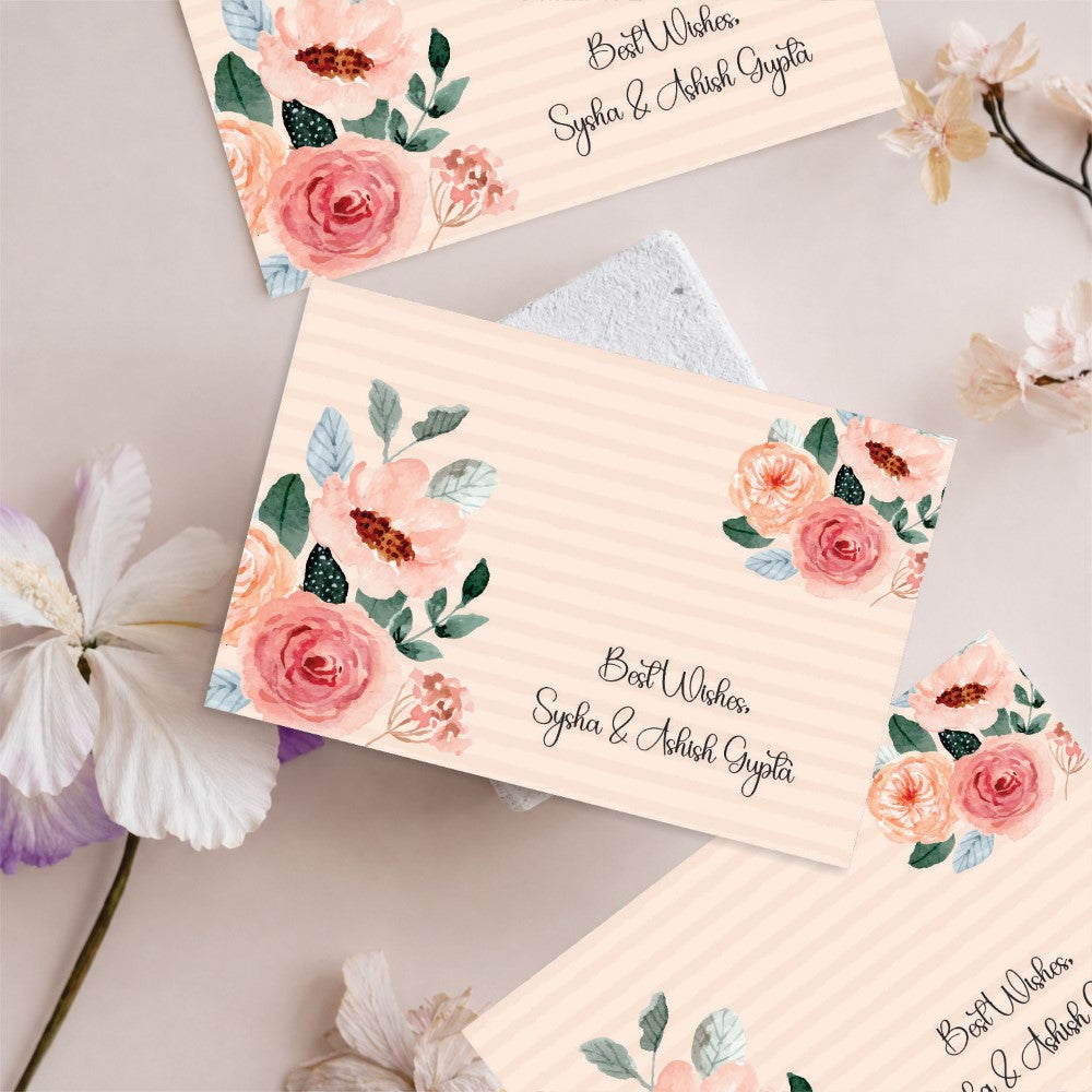 Gift Tags Rectangle - Timeless Blooms - image 4