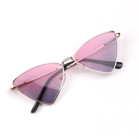 K-Pop Sunglasses - Tinted Pink