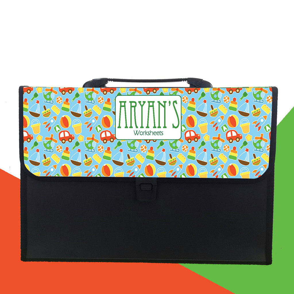 Personalised black Folder