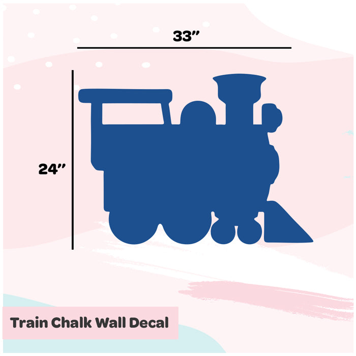 Train Chalk Decal