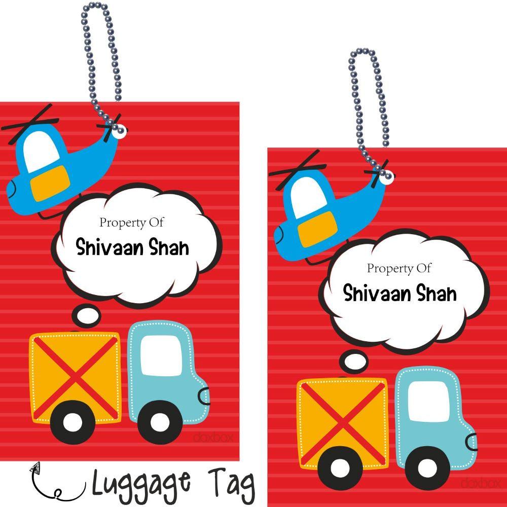 PeppyDots Luggage Tag