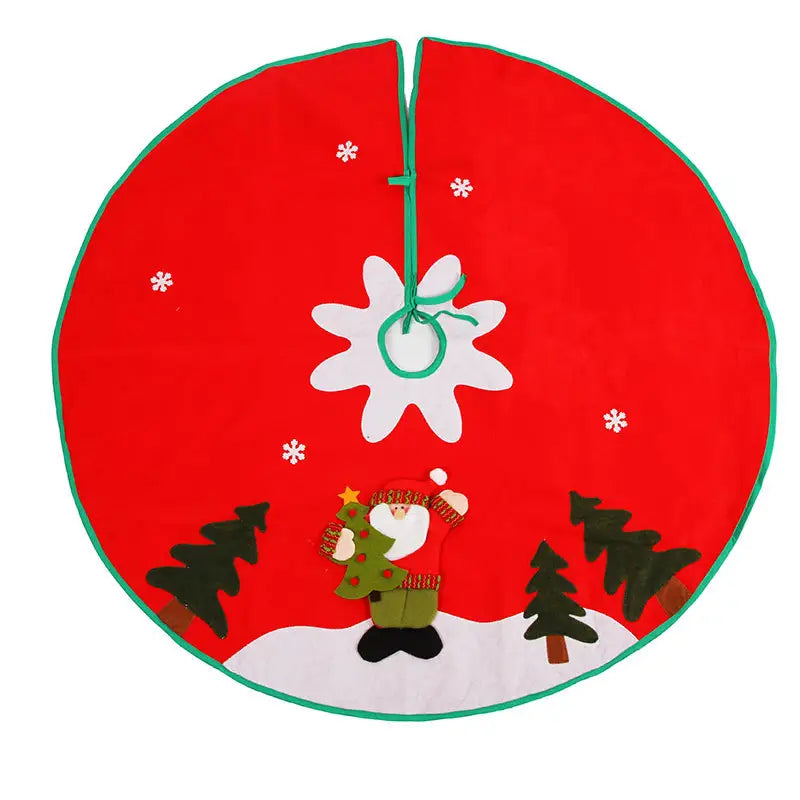 42" Tree Skirts - Santa's Playful Winter