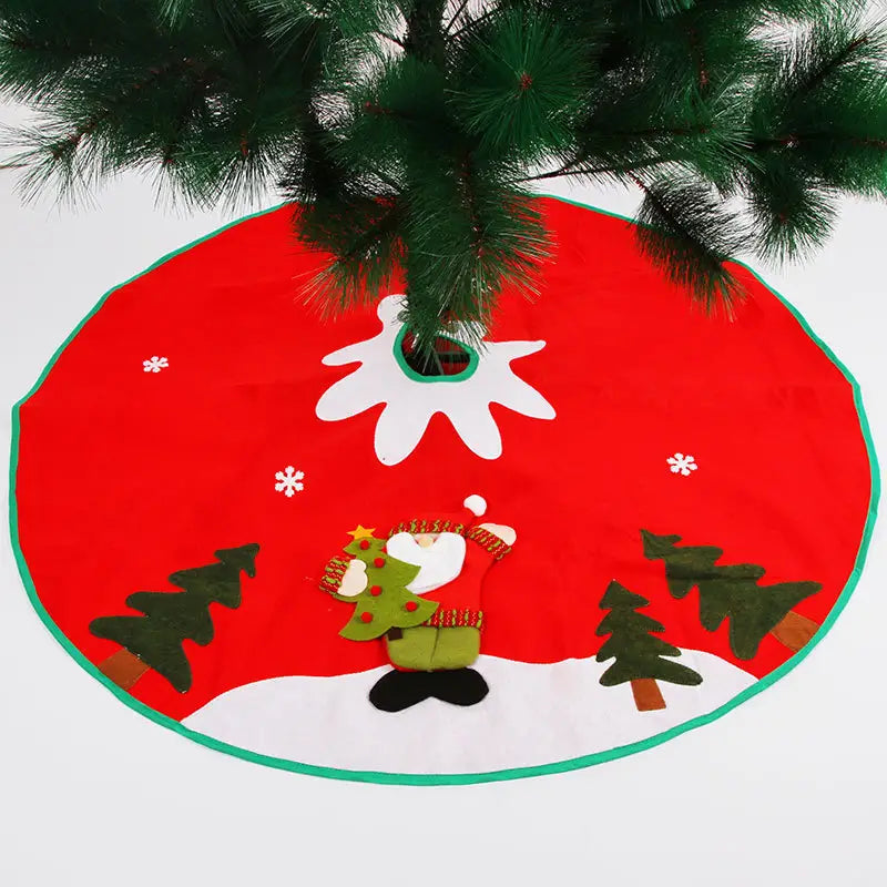 42" Tree Skirts - Santa's Playful Winter