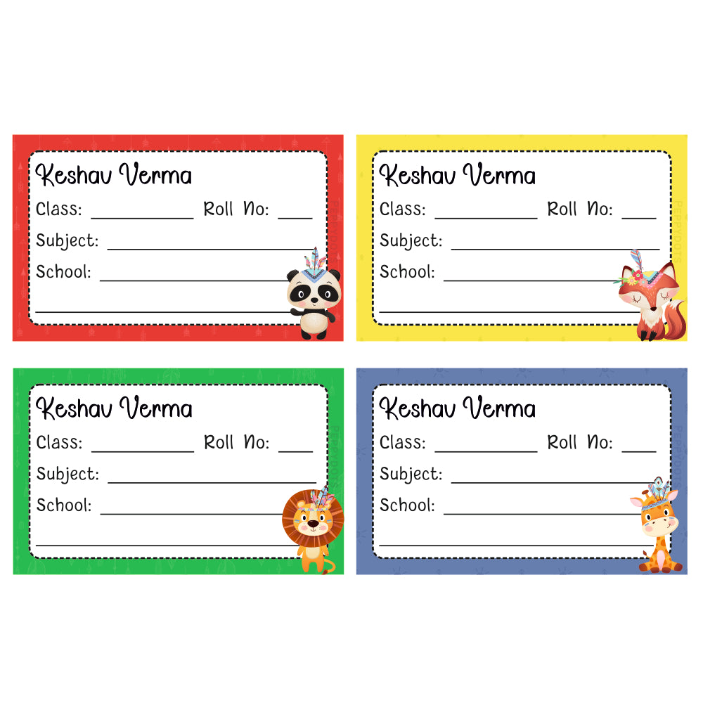 PD School Book Labels