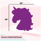 Unicorn Chalk Decal