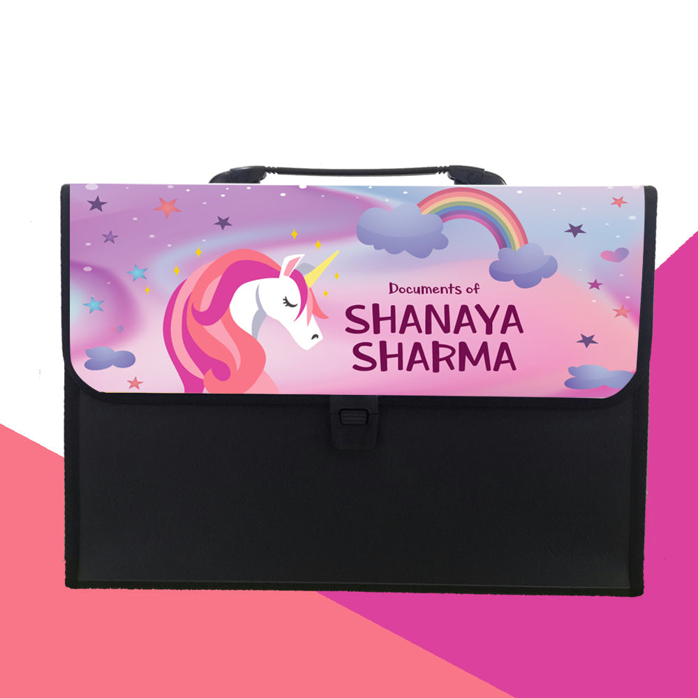 Personalised black Folder