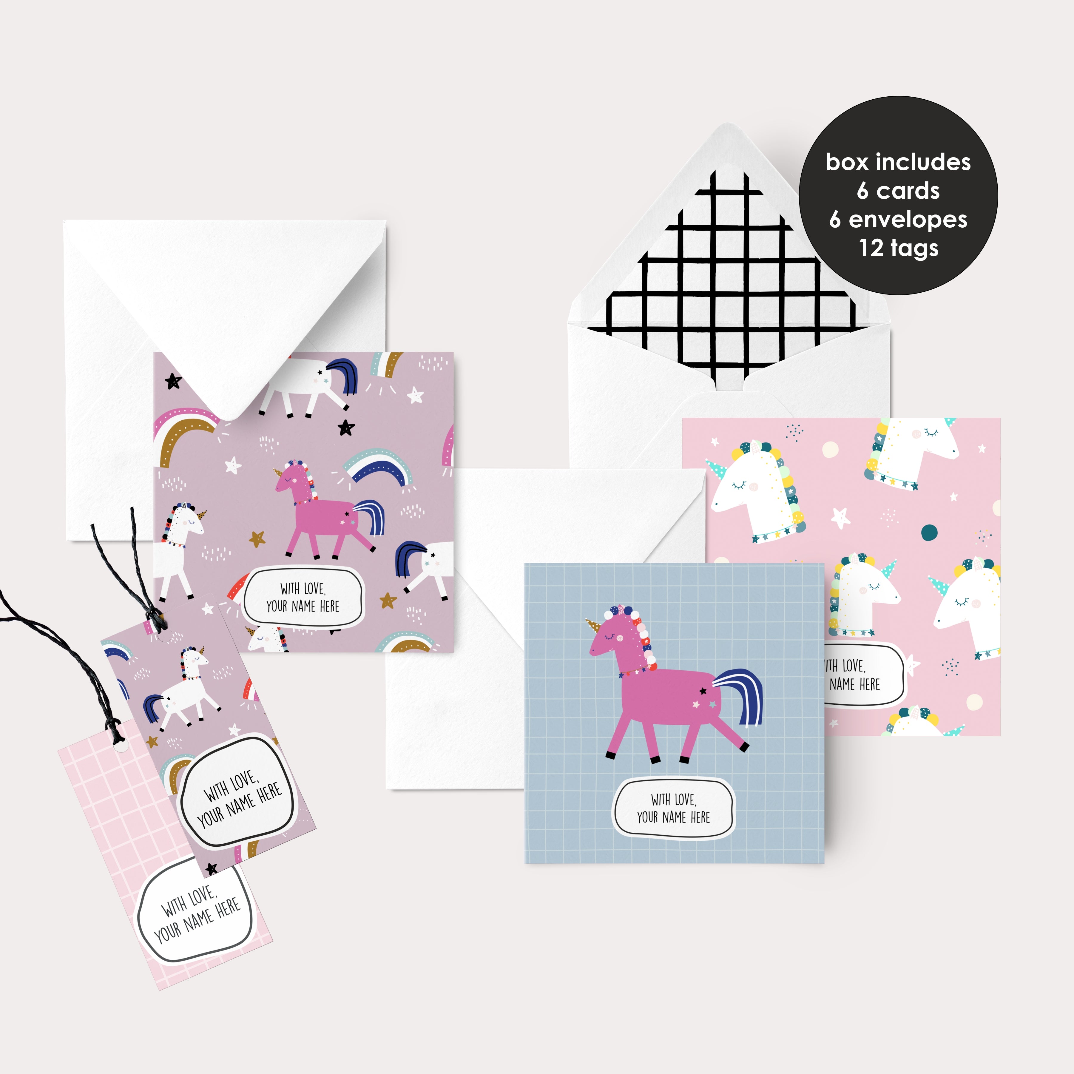 Gift Cards & Tags | Unicorn Dreams