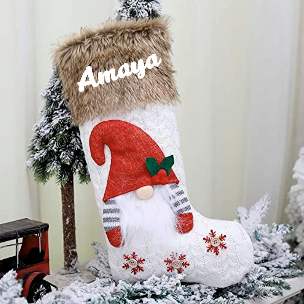 Personalised Nordic Gnome Stocking