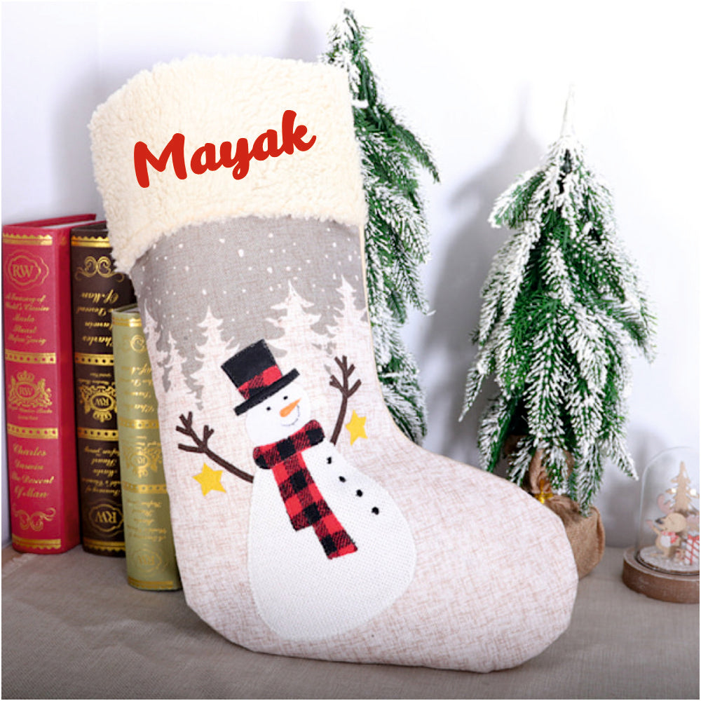 Frosty Forest Stocking