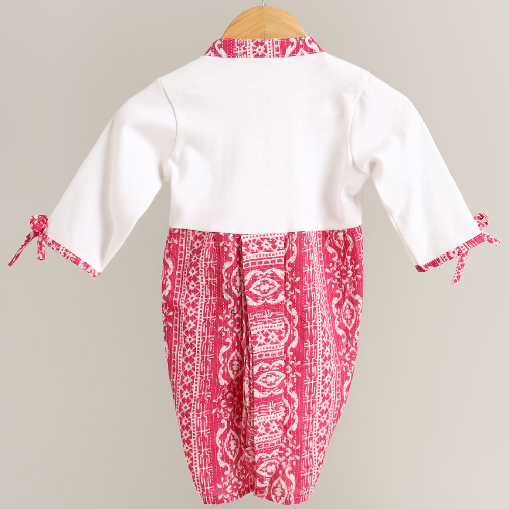 Cotton Dhoti Bodysuit