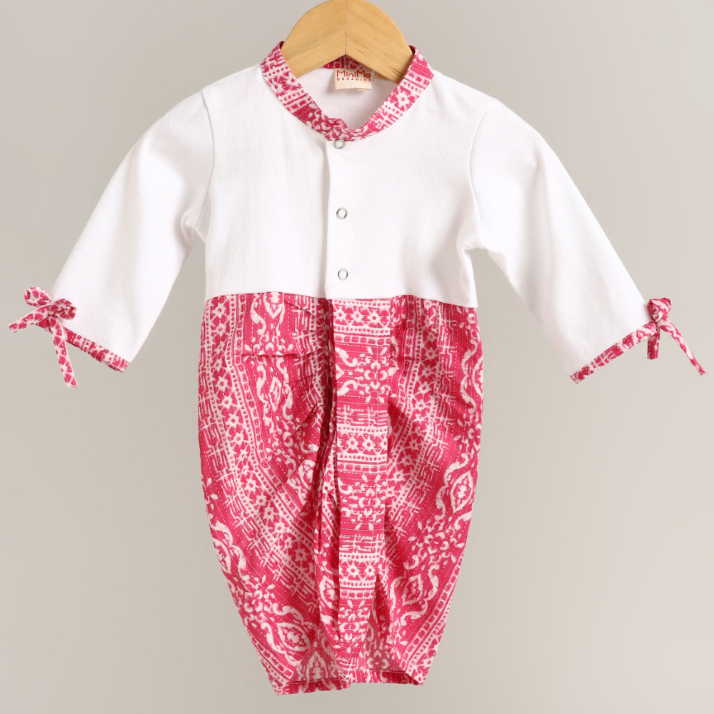 Cotton Dhoti Bodysuit
