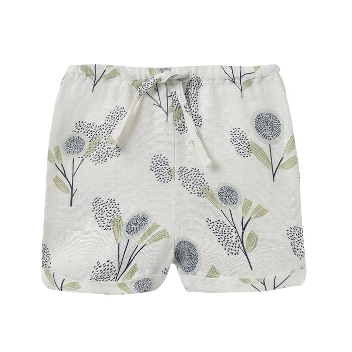 Organic Muslin Vest & Shorts Set