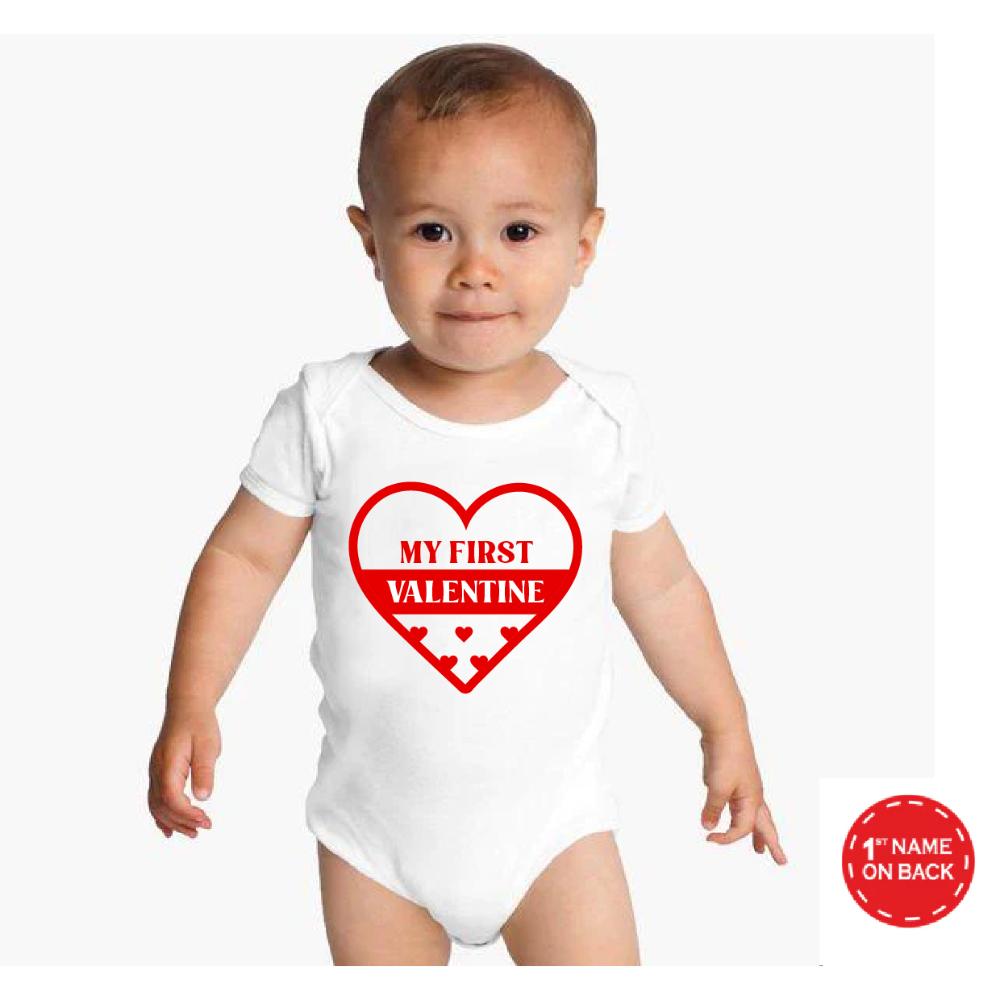 My First Valentine Onesie