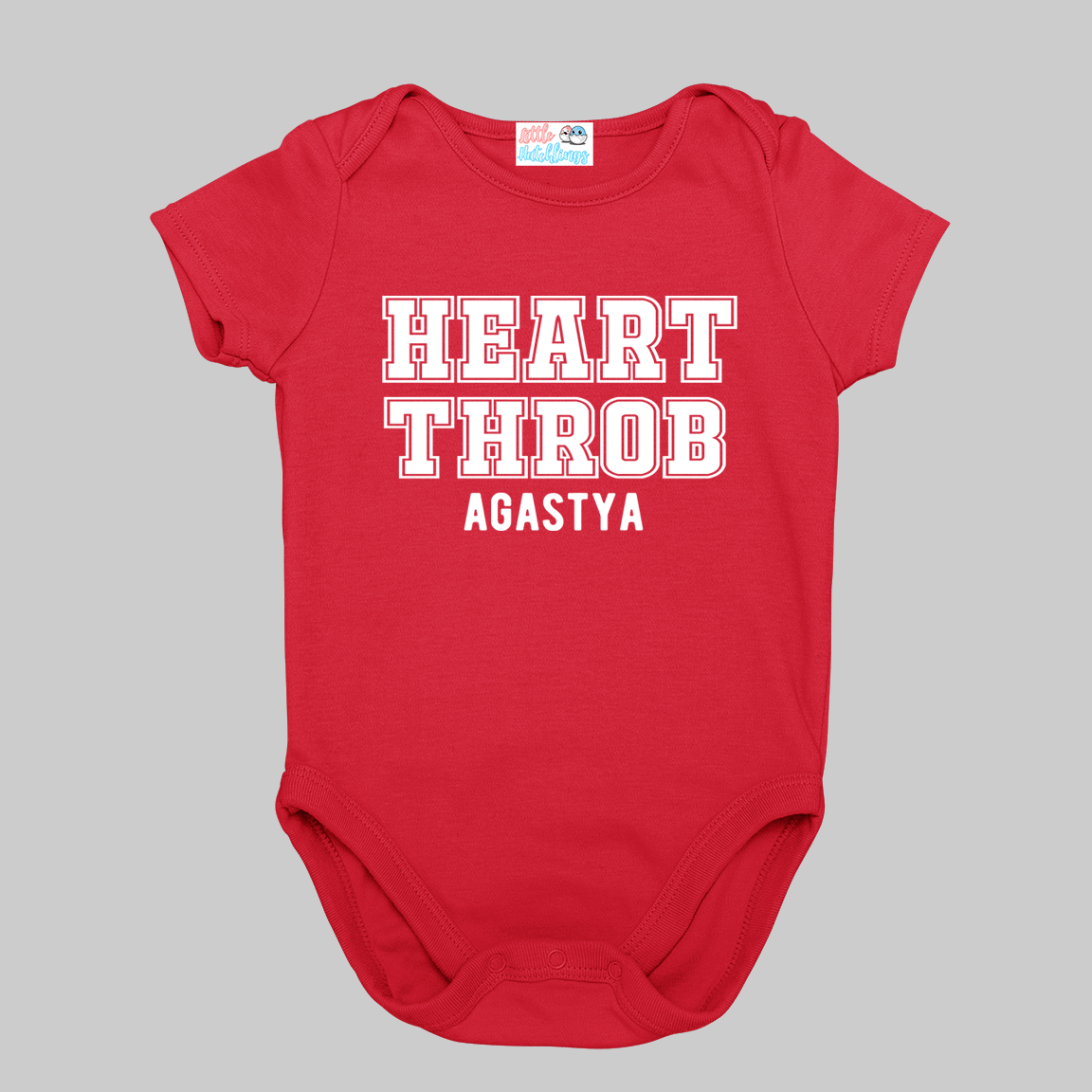 Heart Throb Red Onesie / Romper / Tshirt