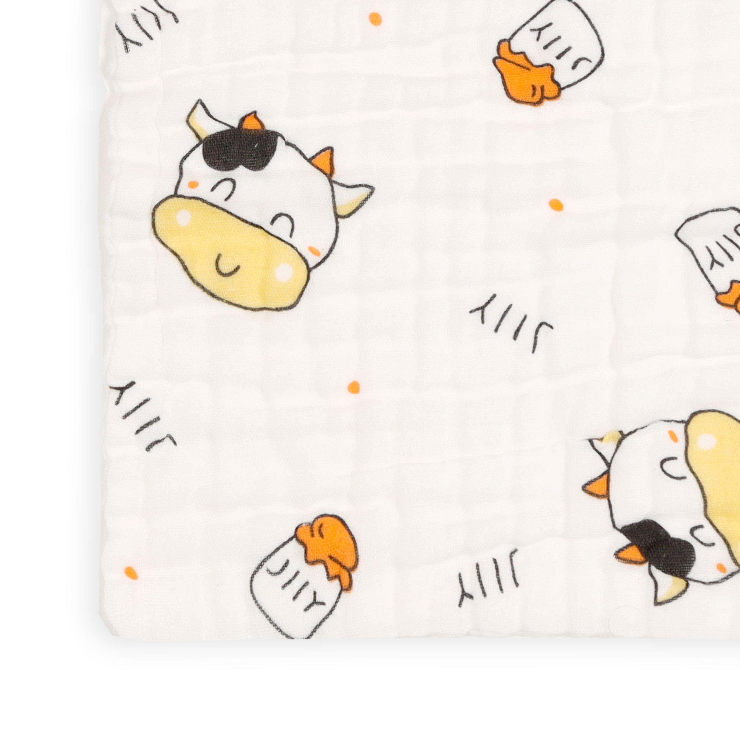 Moo Moo Washcloth (Pack of 3)