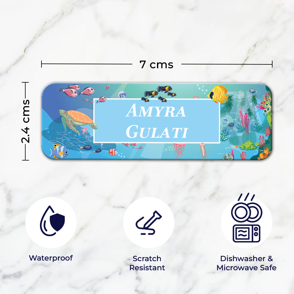 Ocean Bed Waterproof Sticker (kids)