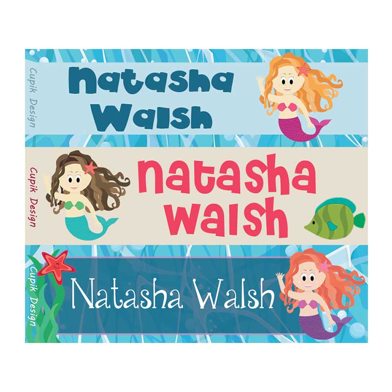 Personalised Waterproof Stickers - Rectangular